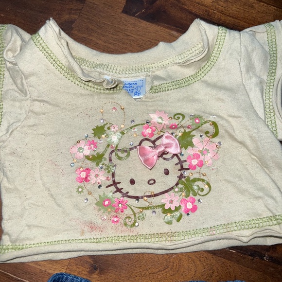 Hello Kitty Build a Bear Camo Top and Skirt Set - Picture 4 of 7